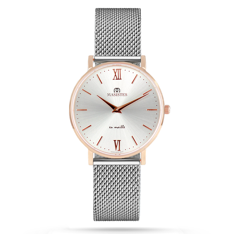 Classic En-Maille | ROSE GOLD / MESH / 36MM | Women's Watch